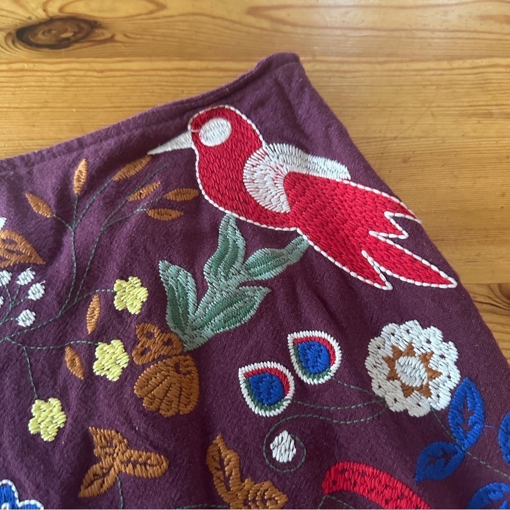 Umgee beautiful woman M Embroidered Multicolor Skirt - Picture 3 of 8